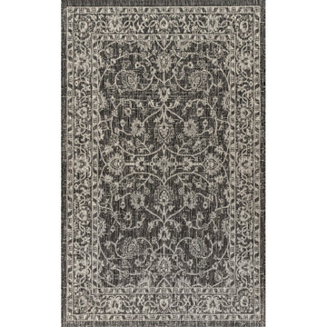 Palazzo Vine And Border Textured Weave Indoor/outdoor Area Rug